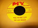 The Light Brigade 60's Garage Rock Fuzz 45 on MY