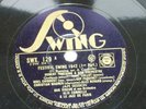JAZZ - DJANGO REINHARDT  FESTIVAL SWING 1942  78 tours