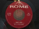 Del and the Escorts -Baby Doll Rare '61 Rome Doo-Wop 45