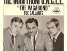 THE GALLANTS-45 PICTURE SLEEVE-(MAN FROM U.N.C.L.E.)-PS