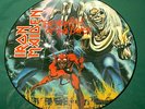 Iron Maiden Number of the Beast picture disc LP orig NM