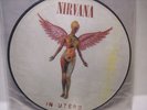 NIRVANA IN UTERO PICTURE DISC RARE COPY NO BARCODE