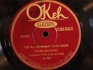 COFER BROTHERS G. CRACKERS OKEH 45099 COUNTRY 78 RPM E-