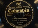 BURNETT AND RUTHERFORD COLUMBIA 15133 COUNTRY 78 RPM E