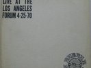 JIMI HENDRIX LA Forum 1970 ORG Rubber Dubber LP no TMOQ