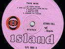 JETHRO TULL This Was RARE Orig UK 1968 Island PInk EX++