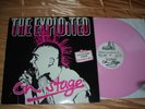 THE EXPLOITED - ON STAGE LP  LIMITED EDITION PINK VINYL