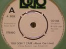 CHINA BURTON 'YOU DON'T CARE' RARE UK DISCO BOOGIE 1979