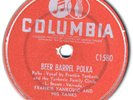 FRANKIE YANKOVIC 1950 78 Beer Barrel Polka (E--)