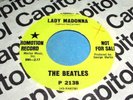BEATLES Lady Madonna 45 Green Capitol Promo NM/Unplayed