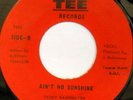 rare Soul 45 TEDDY WASHINGTON ain't no sunshine TEE