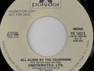rare Soul 45 CHECKMATES LTD. all alone by the telephone