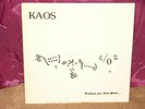 KAOS PRODUCT OF A SICK MIND EP NM RARE PUNK