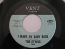 Northern Soul 45 The Ethics Vent Lbl. # 1006