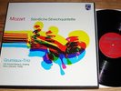 GRUMIAUX TRIO - MOZART STRING Quint.- PHILIPS 3 LP   NM