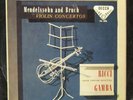 Mendelssohn and Bruch(WBG ED1 Vinyl LP)Violin Concertos