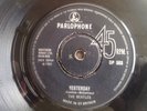 BEATLES UK EXPORT 45 YESTERDAY DP 563 RARE 7