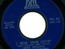 Gene Redding : RARE X-Over Soul 45 on Bell