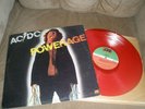 AC/DC Powerage Canadian Red vinyl lp rare mint- limited