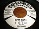 DICK DALE SURF BEAT DEL TONE PROMO 45 SURF WHITE LABEL