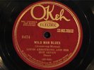 LOUIS ARMSTRONG HOT SEVEN OKEH 8474 JAZZ 78 RPM E+
