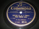 COLUMBIA(78rpm)/BACH SONATA/ HENRY MERCKEL, violin solo