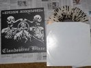 Satanic Warmaster Clandestine Blaze Split LP OOP /500