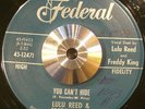 Lulu Reed Freddy King - You Can't Hide R&B Monster HEAR