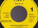 Bob Dylan Knockin' On Heaven's Door Spain Promo 45