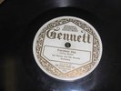 JOE KAYSER GENNETT PERSONAL 78*RPM RECORD TRUMBAUER