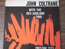 JOHN COLTRANE WITH RED GARLAND Orig. NYC Prestige LP