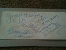 RARE Full Set  Beatles Autographs with Full Provenance