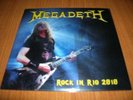 MEGADETH   rock in rio   - 7' clear vinyl