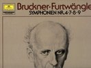 FURTWANGLER BRUCKNER SYMPHONIES 4,7,8,9 DGG 5 LP BOX