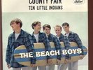 Beach Boys 45 Ten Little Indians Cap 4880 W/RARE Sleeve