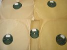 5 X 78RPM DGG POLYDOR BEETHOVEN KEMPFF RAABE BERLIN