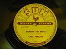 CARL PERKINS Boppin' the Blues SUN Label 243