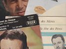 45T EP autographe Jean FERRAT AZNAVOUR DASSARY M ARNAUD