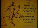 HEIFETZ-PIATIGORSKY, PRIMROSE, PENNARIO RCA LIVING 3 LP