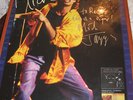 ROLLING STONES MICK JAGGER SIGNED TOUR POSTER 100% REAL