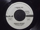 DONALD HEIGHT: I CHOOSE YOU, PROMO, DAKAR 4556 - LISTEN