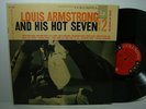 LOUIS ARMSTRONG His Hot Seven LP Original MONO 1st - NM