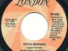 Marianne Faithfull Sister Morphine PROMO 45 1969