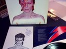 DAVID BOWIE ALADDIN SANE orig Lp  + fan club insert ex