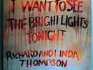 RICHARD+LINDA THOMPSON BRIGHT LIGHTS MINT ORIG 1974 LP