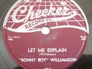 SONNY BOY WILLIAMSON-LET ME EXPLAIN /YOUR IMAGINATION