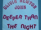 OLIVIA NEWTON JOHN Deeper Than...RARE 1978 FRENCH PS