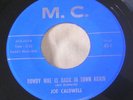RARE DOO WOP , JOE CALDWELL on M.C. 1 , SIGNED . 