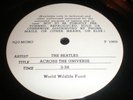 BEATLES Across the Universe WWF Test Pressing 45 7