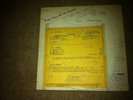 Van Morrison Hard Nose The Highway Test Pressing Press